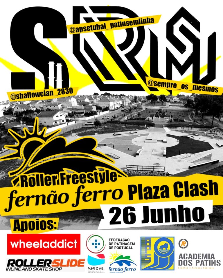 Roller Freestyle Plaza Clash em Fernão Ferrro